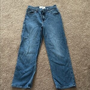 Hollister Relaxed Fit Blue Jeans for Men